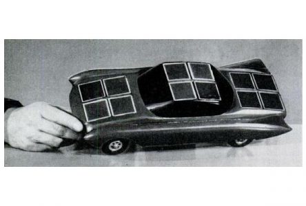 La première voiture solaire de l’histoire le 31 août 1955