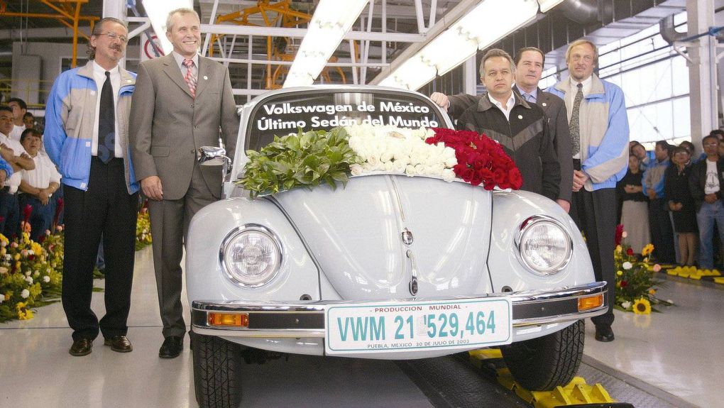 30 juillet 2003 Volkswagen construit la derni re Beetle L