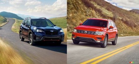 Subaru Forester 2019 vs Volkswagen Tiguan 2019