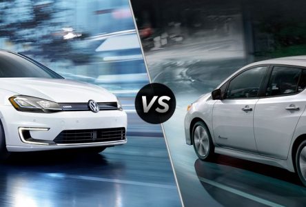 Nissan Leaf 2019 vs Volkswagen e-golf 2019