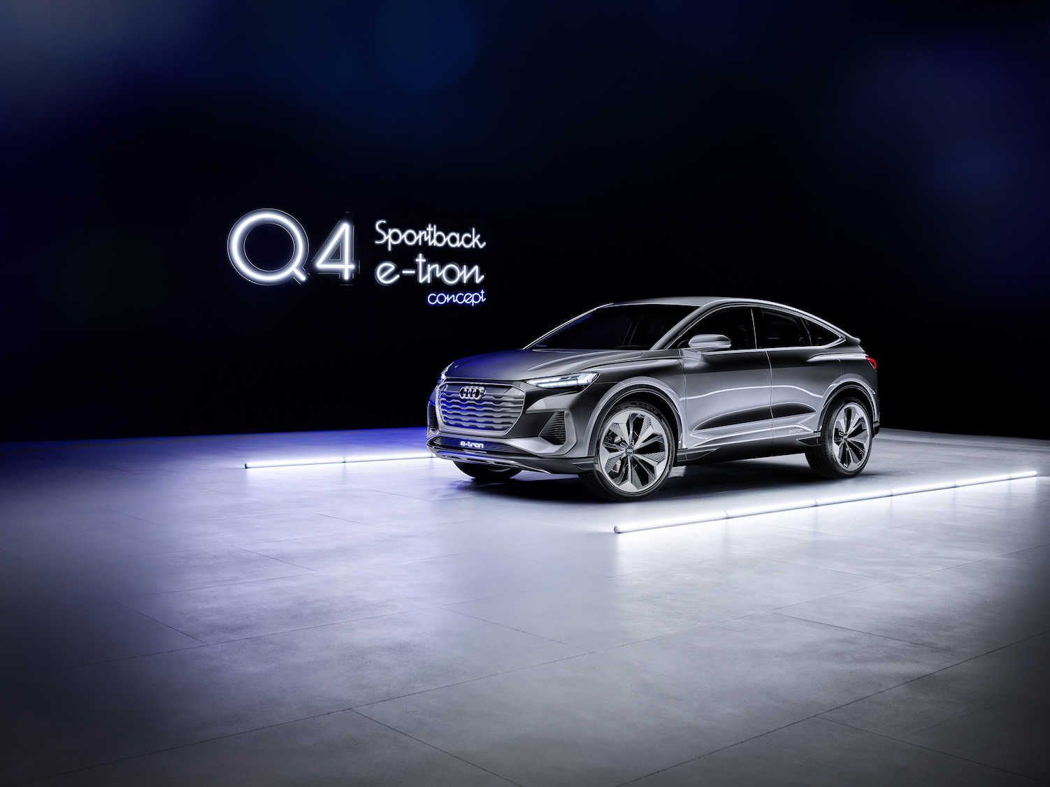 Audi présente le concept Q4 e-tron Sportback