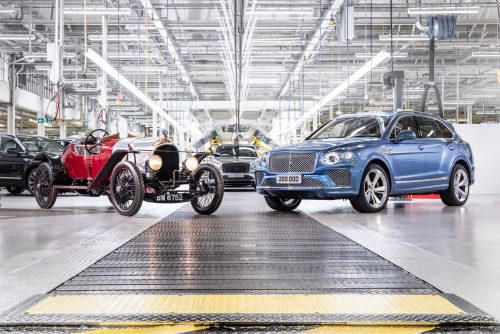 Bentley construit son 200 000e véhicule