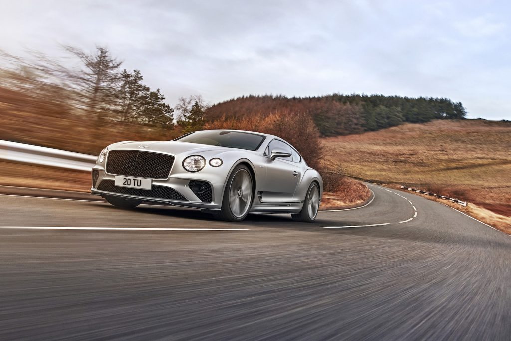 Voici la Bentley Continental Speed 2022