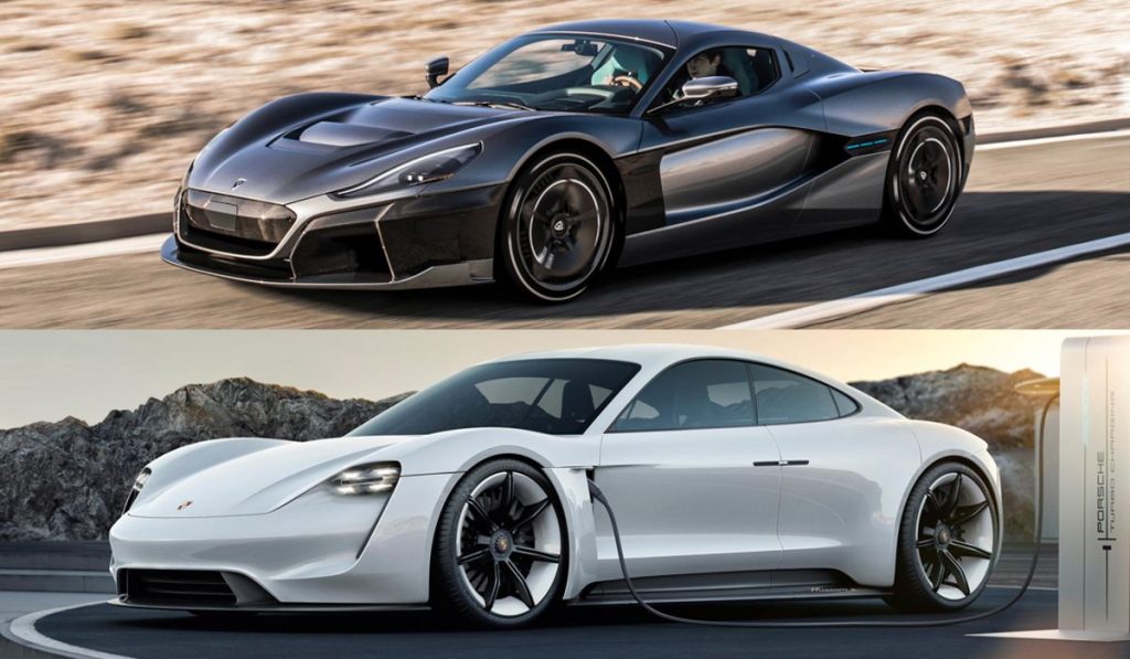 Porsche détient maintenant 24 % de Rimac