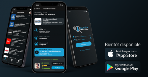 Une application mobile pour trouver un emploi dans le domaine automobile