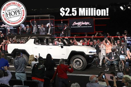 Le premier GMC Hummer électrique se vend 2,5 millions
