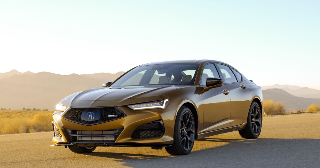 Une Acura TLX Type S en juin