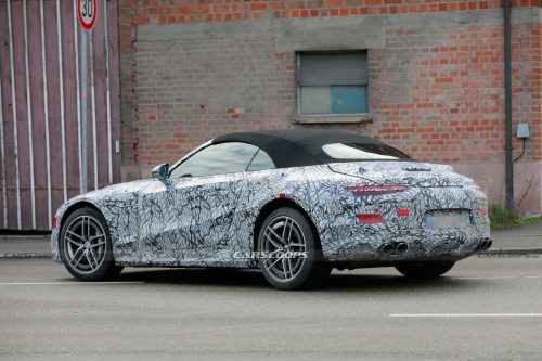 Une nouvelle Mercedes SL qui va remplacer l’AMG GT décapotable