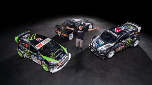 Trois voitures de Ken Block à vendre