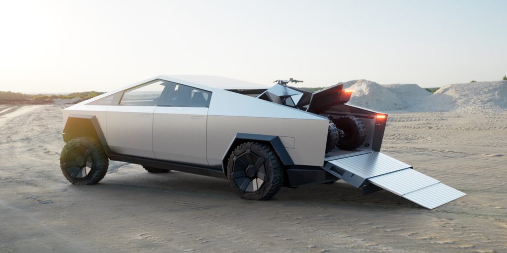 La vente du Cybertruck est repoussé à la fin 2022