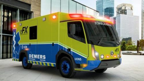 Lion Électrique et Demers Ambulances s’associent pour créer la première ambulance québécoise 100 % électrique