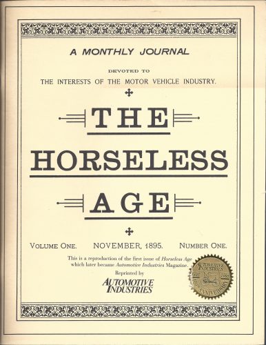 Un premier magazine automobile aux États-Unis