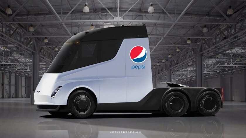 Pepsi aura ses premiers camions électriques de Tesla d’ici la fin de l’année