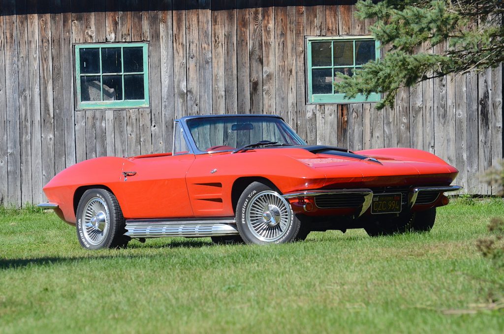 Chevrolet Corvette Sting Ray 1964 : le coup de cœur