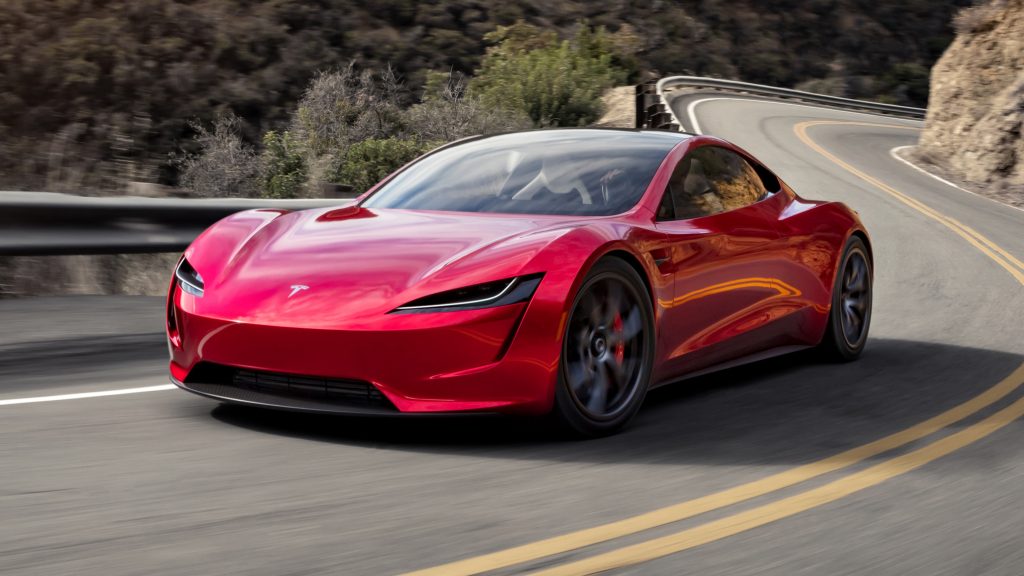 Tesla retire son modèle Roadster de son site web