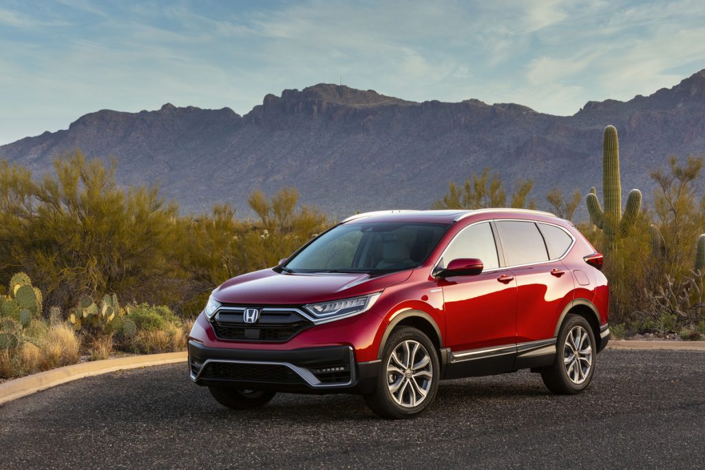 Un Honda CR-V hybride construit et vendu au Canada