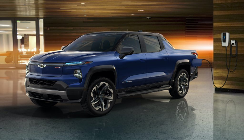 Voici le Chevrolet Silverado  EV 2024