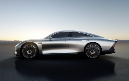 Des panneaux solaires et 1000 km d’autonomie pour la nouvelle Mercedes Benz Vision EQXX