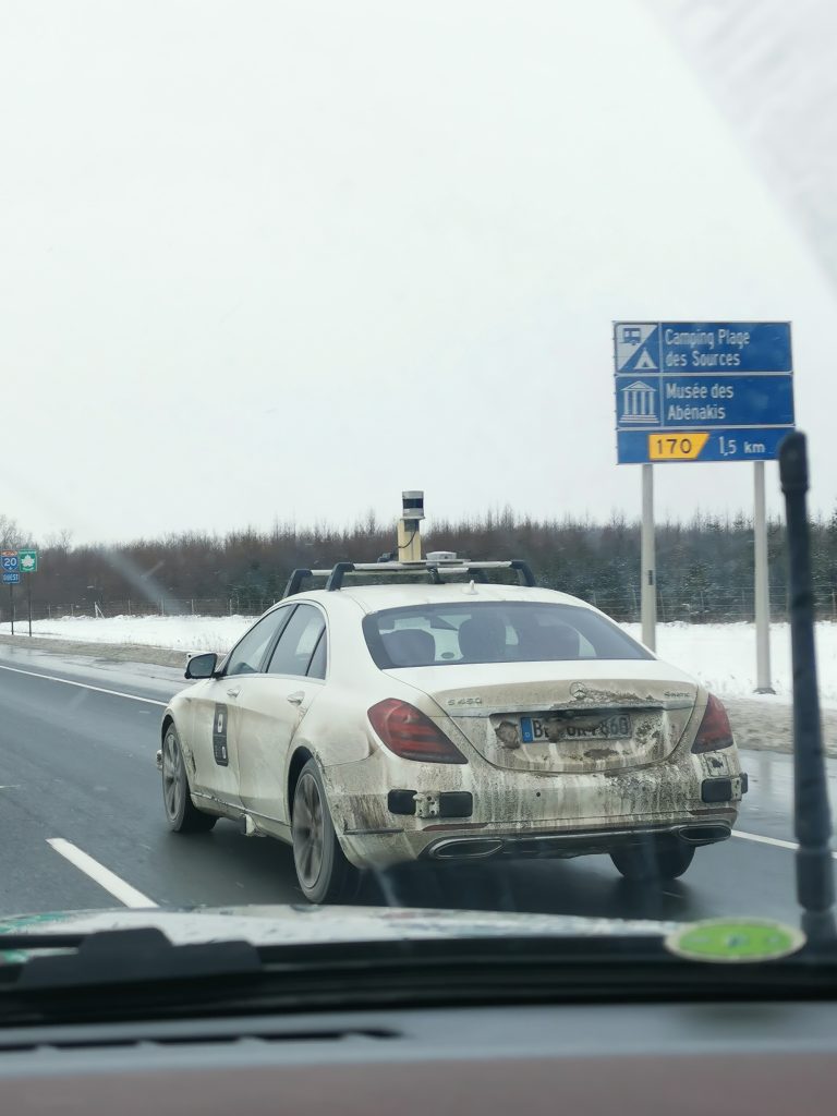 En exclusivité : Mercedes teste ses véhicules autonomes au Québec