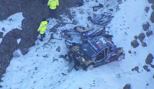 Un accident spectaculaire qui se termine sans blessé au Rallye de Monte-Carlo