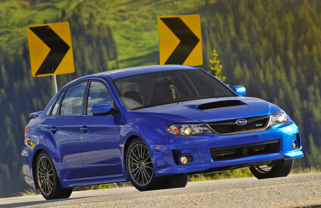 Subaru WRX STI 2014 Bleue – Miniature 1/24 Hachette – échelle 1:24 – En Blister