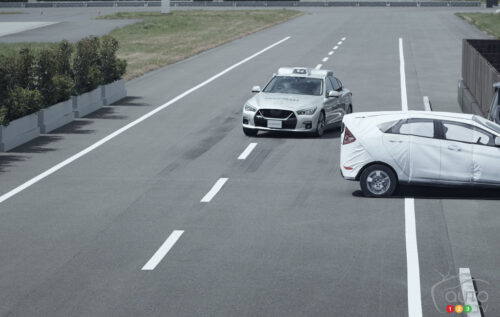 Nissan veut que ses voitures évitent les collisions