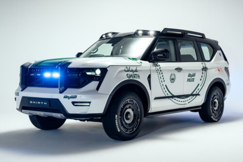 La police de Dubaï roulera bientôt en Ghiath de W Motors