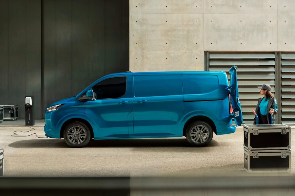 Un fourgon E-Transit qui ne viendra pas chez nous
