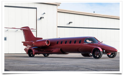 Un jet privé sur roues à vous pour 5 millions