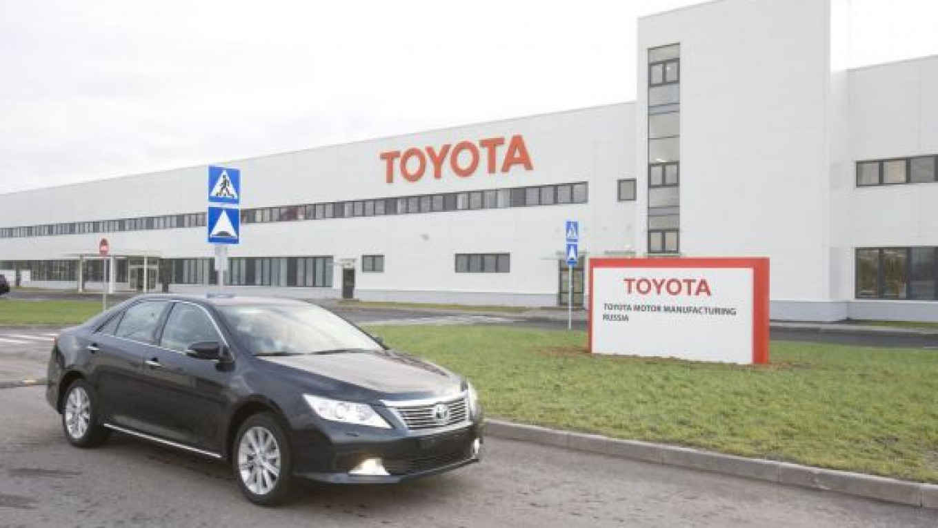Toyota ferme son usine en Russie