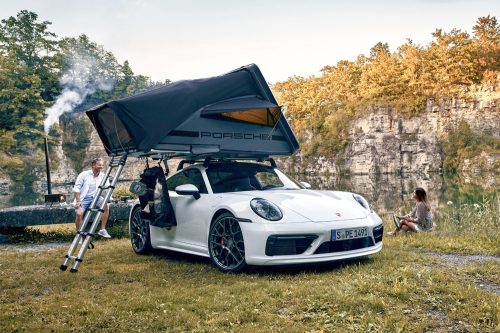Partir en camping avec sa… Porsche 911 ? Et pourquoi pas !