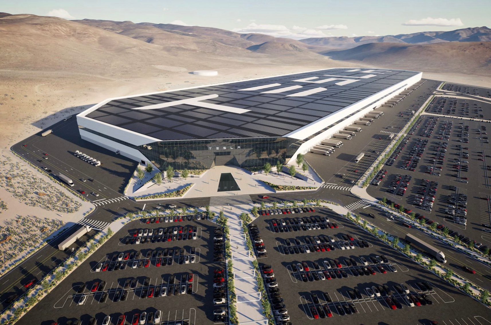Tesla investit 3,6 milliards de dollars dans une nouvelle usine de batteries et de camions au Nevada.