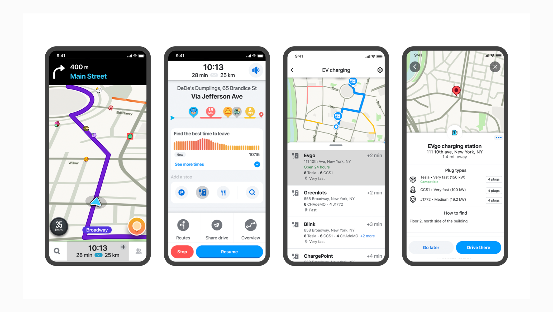 L’application Waze vient d’ajouter les stations de recharge à ses cartes