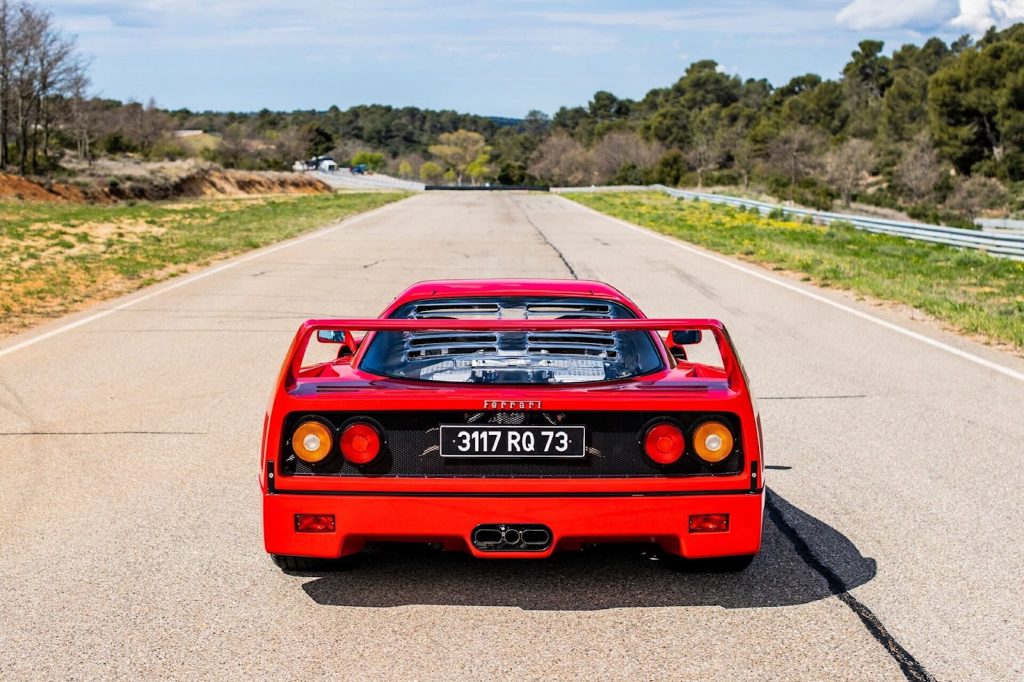 5 faits étonnants à propos de la Ferrari F40