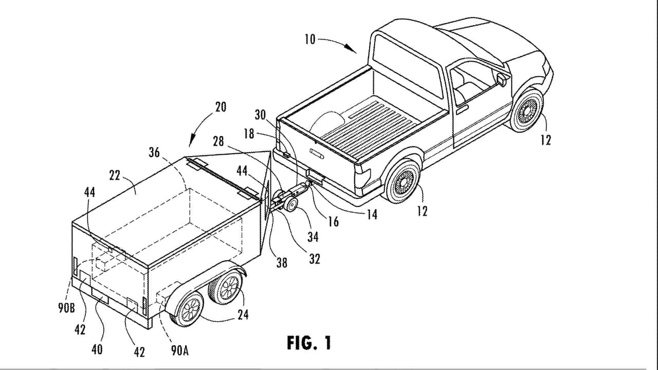 Ford dépose un brevet pour installer une batterie de secours sur le toit de  ses modèles électriques