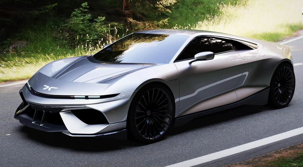 Le Courrier du Sud Un nouveau modèle de DeLorean basé sur la Corvette C8