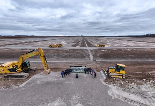 La première phase de l’usine de batteries Volkswagen PowerCo Ontario est terminée
