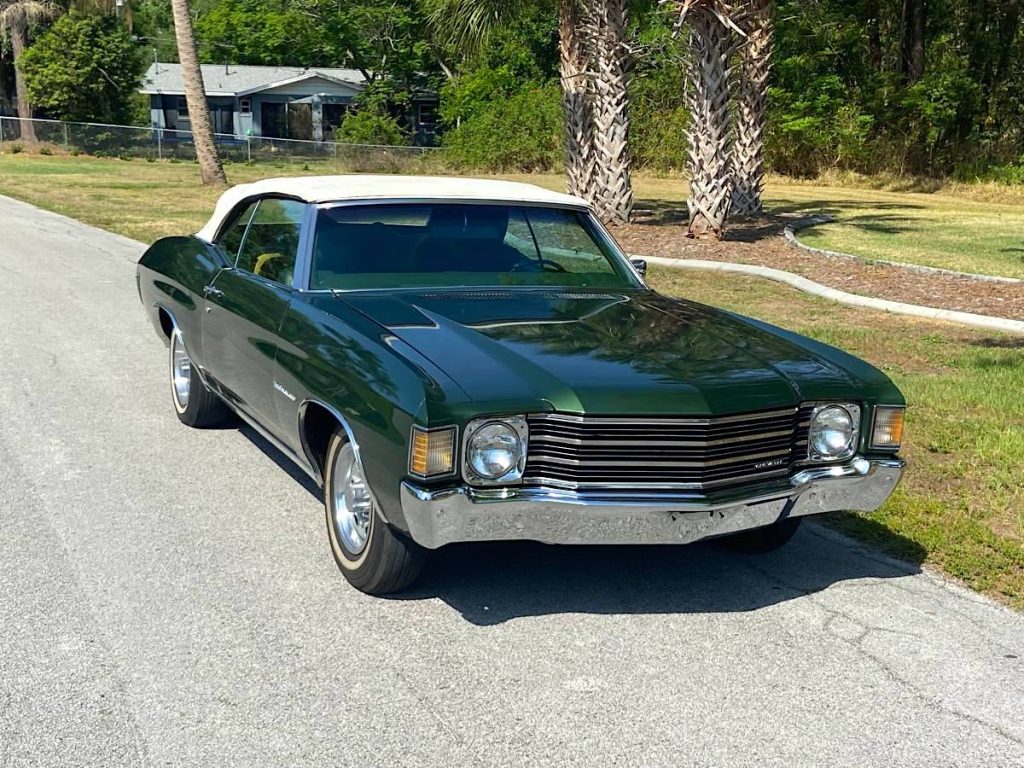 Chevrolet Chevelle Malibu 1972 à vendre : attention aux prix gonflés