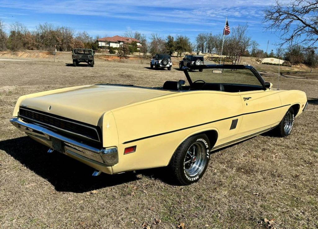 Ford Torino GT décapotable 1970 à vendre : une rareté sur le marché