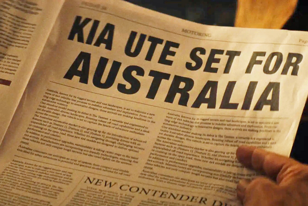Kia prépare le terrain pour sa future camionnnette… en Australie