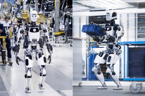Mercedes songe à mettre des robots à son service