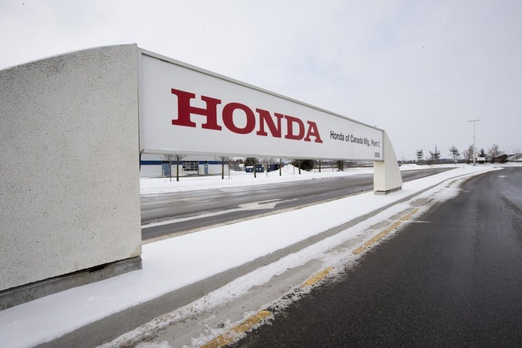 Honda Annonce un Projet de 15 Milliards de Dollars en Ontario