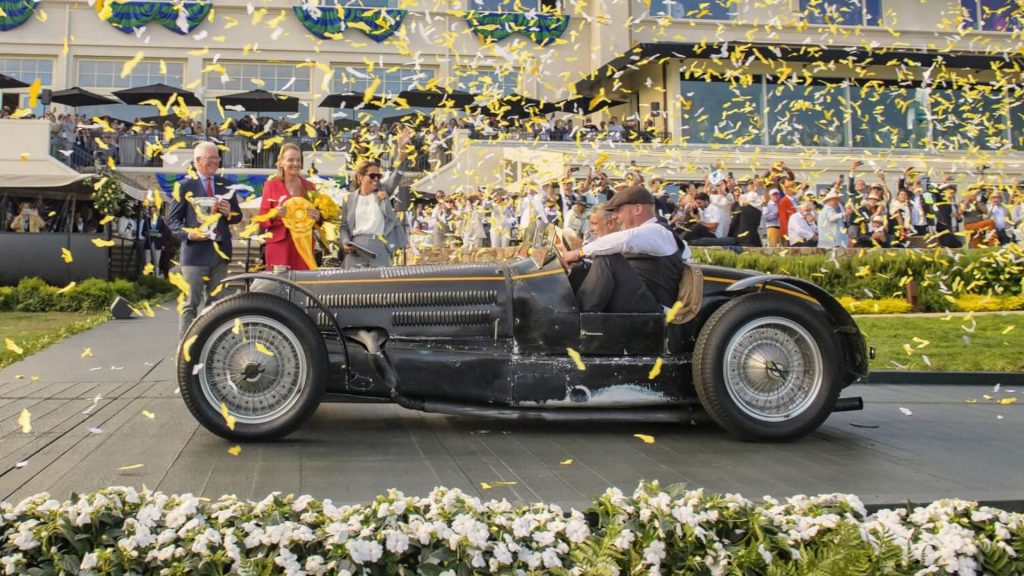 Une Bugatti de préservation remporte le premier prix au Concours d&rsquo;élégance de Pebble Beach