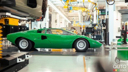 Lamborghini célèbre les 50 ans de la Countach