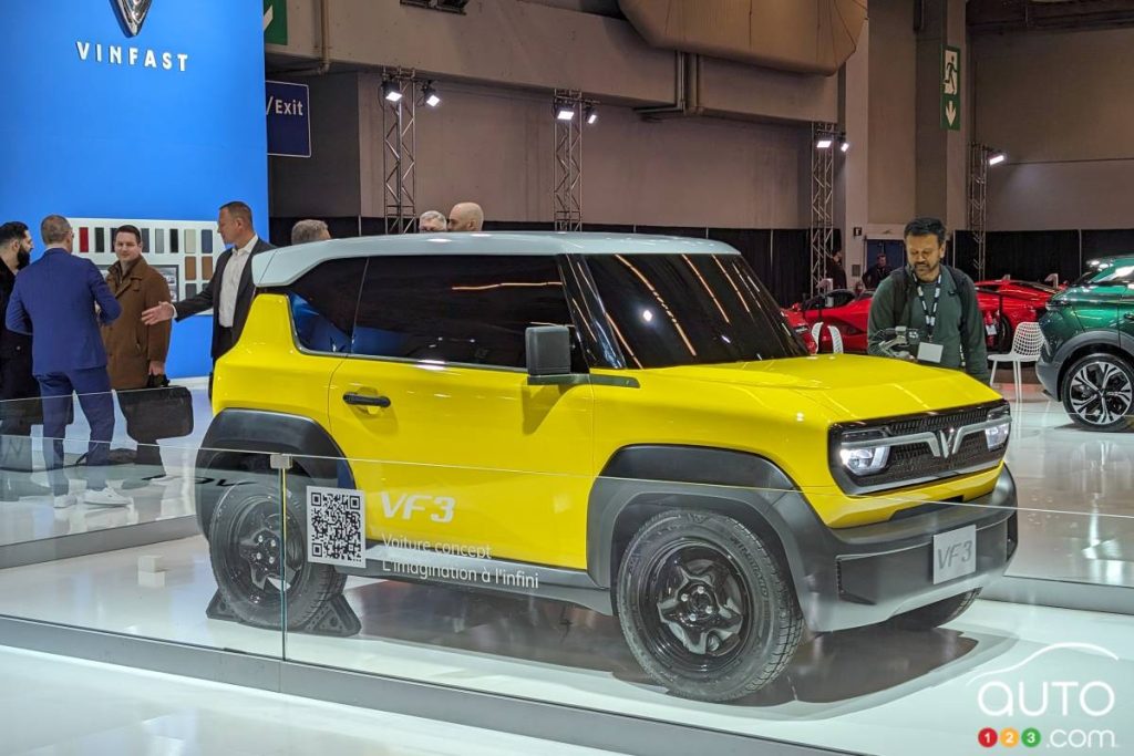 Le VinFast VF 3 fait ses débuts à l’extérieur du Vietnam