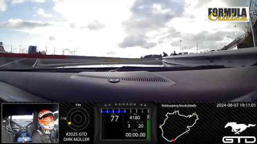 Ford partage la vidéo de sa Mustang GTD sur le Nürburgring
