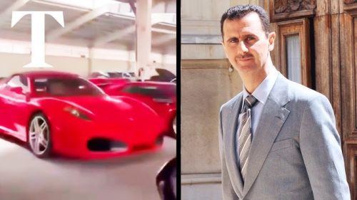 La collection automobile abandonnée de Bachar el-Assad