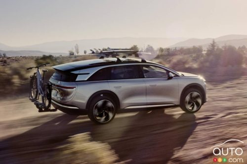 Production lancée pour le VUS Lucid Gravity