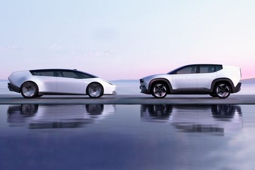 Première mondiale des prototypes Saloon et SUV de la Série 0 de Honda au CES 2025