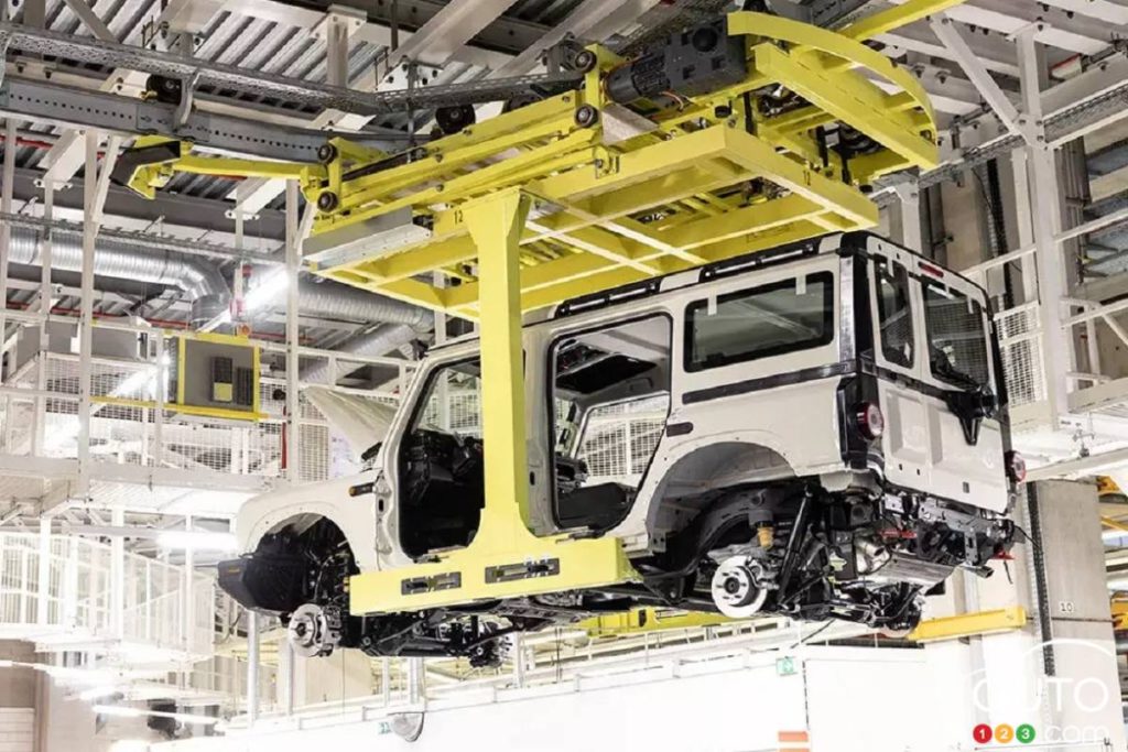 Reprise de la production du Ineos Grenadier